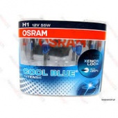 Halogen OSRAM COOL BLUE Intense H1 12V 55W DUO